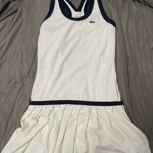 Women's Slim Fit Cross Back Terry Dress